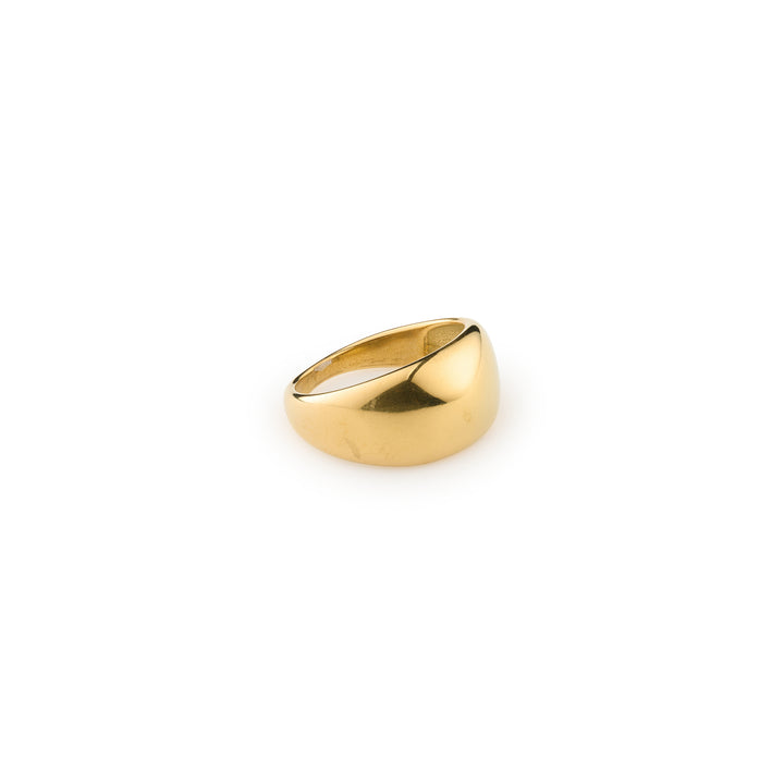 Venus - Dôme Chunky Bague en Acier Inoxydable