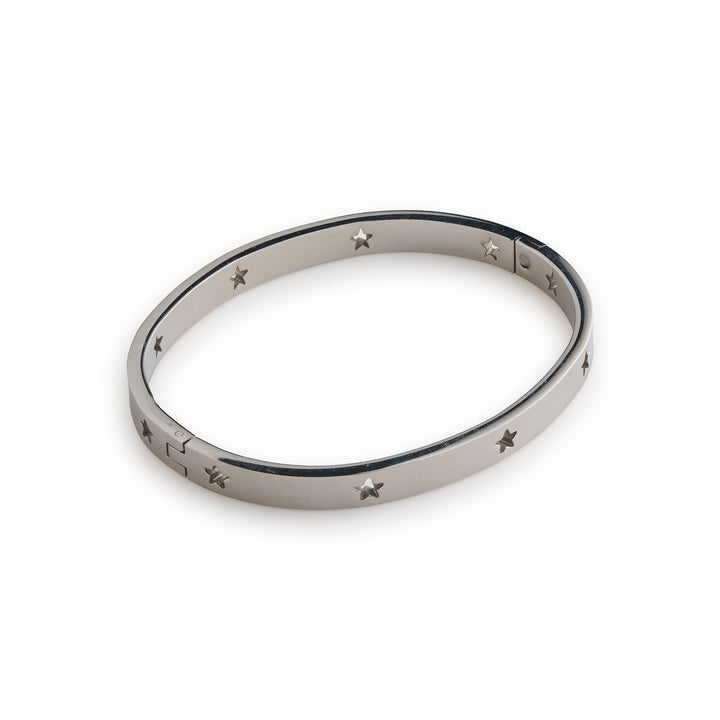 Leia - Star Bangle Armband RVS