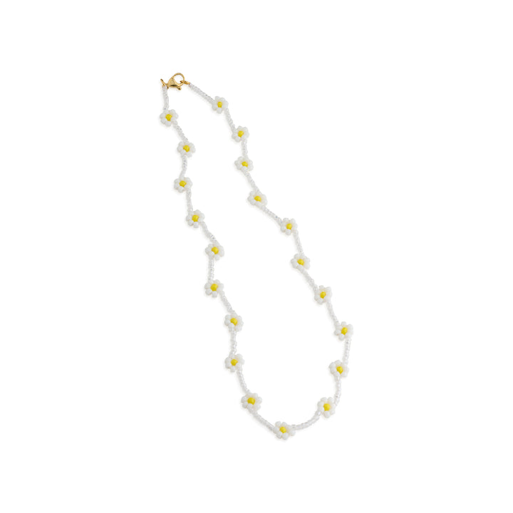 Lise - Collier de perles en forme de fleur