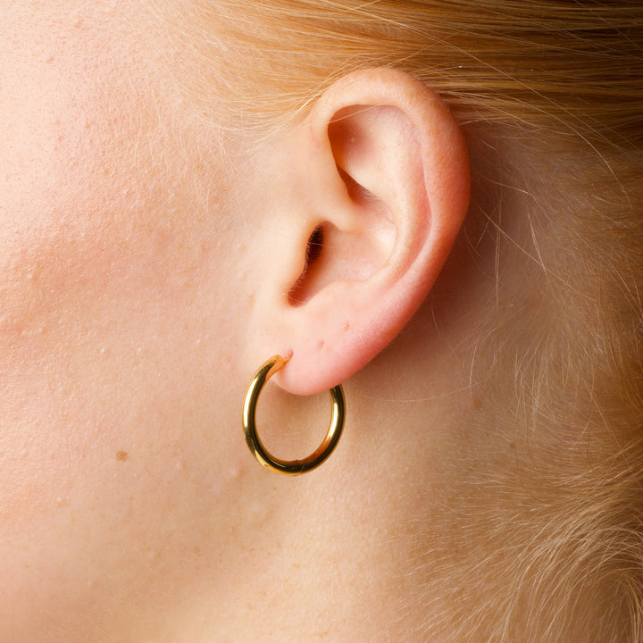 Hollie - Hoop Earrings 21mm Stainless Steel