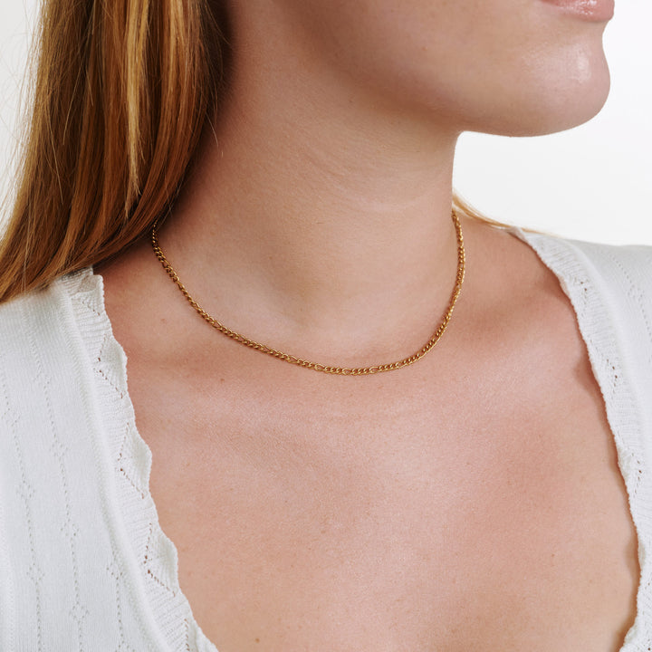 Hedda - Collier chaîne en acier inoxydable