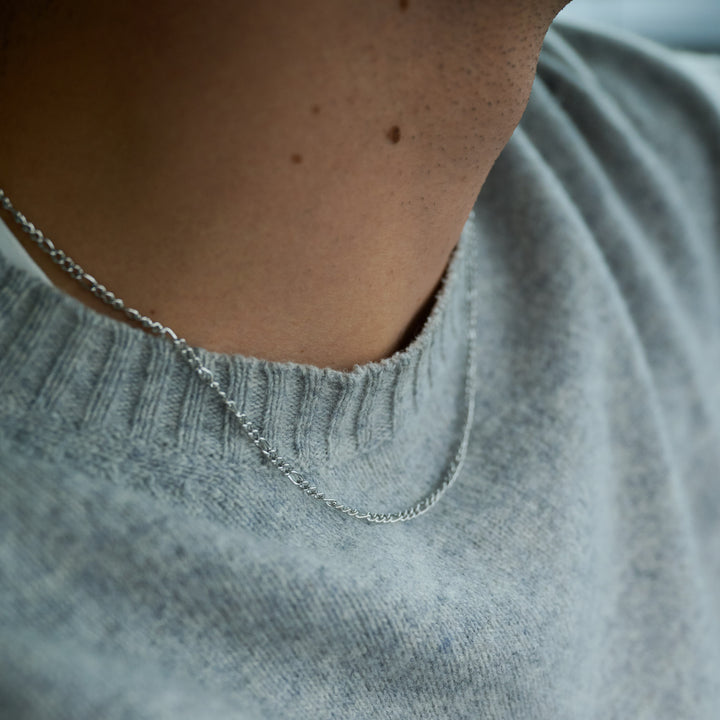 Hugo - Collier chaîne en acier inoxydable