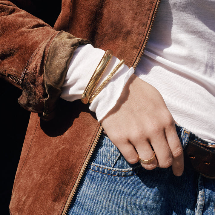 Limei - Stretch armband van roestvrij staal