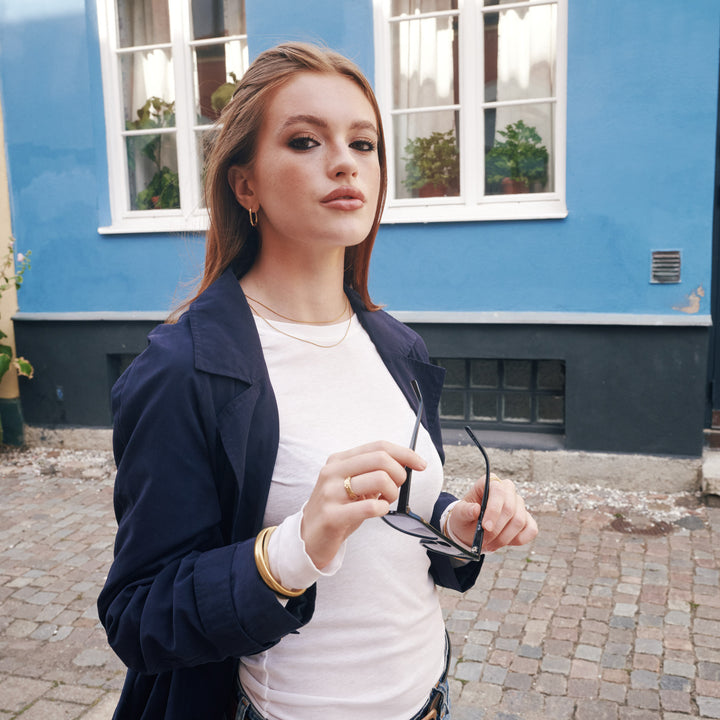 Pernille - Oorringen met Hoepel Roestvrij Staal