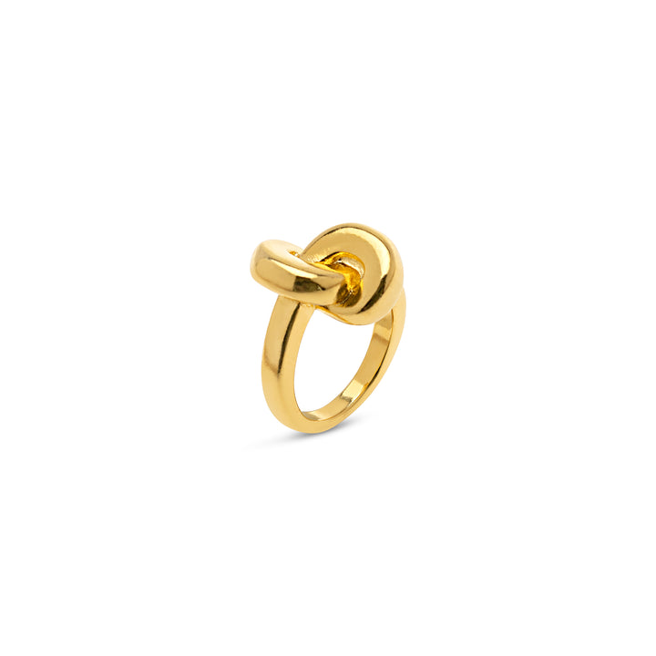 Pella - Bague Nœud Acier Inoxydable