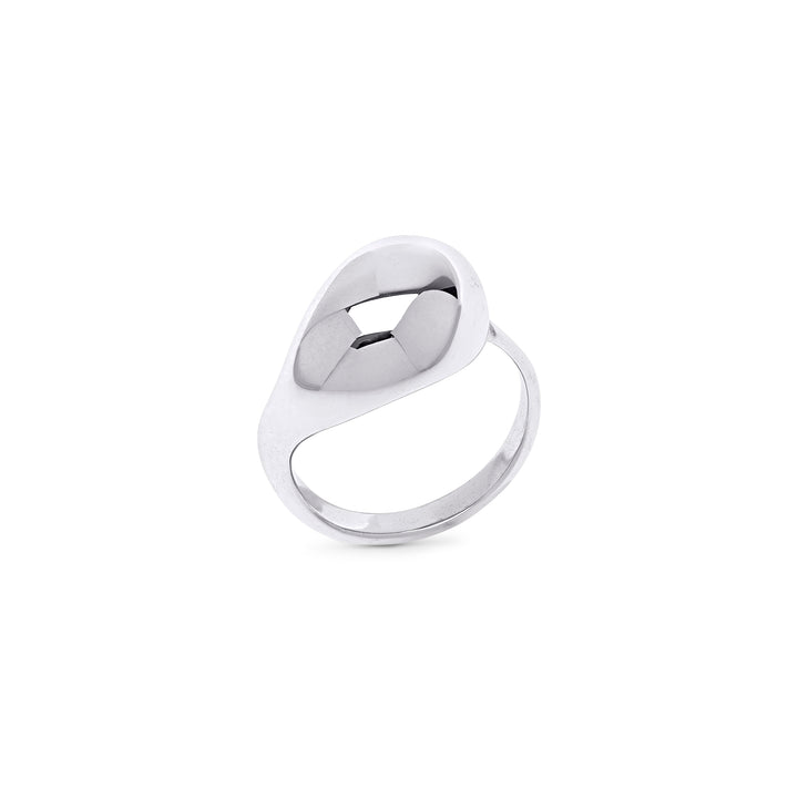 Farah - Bague Statement en acier inoxydable