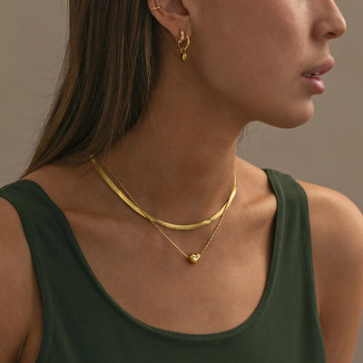 Ivy - Snake Chain ketting roestvrij staal
