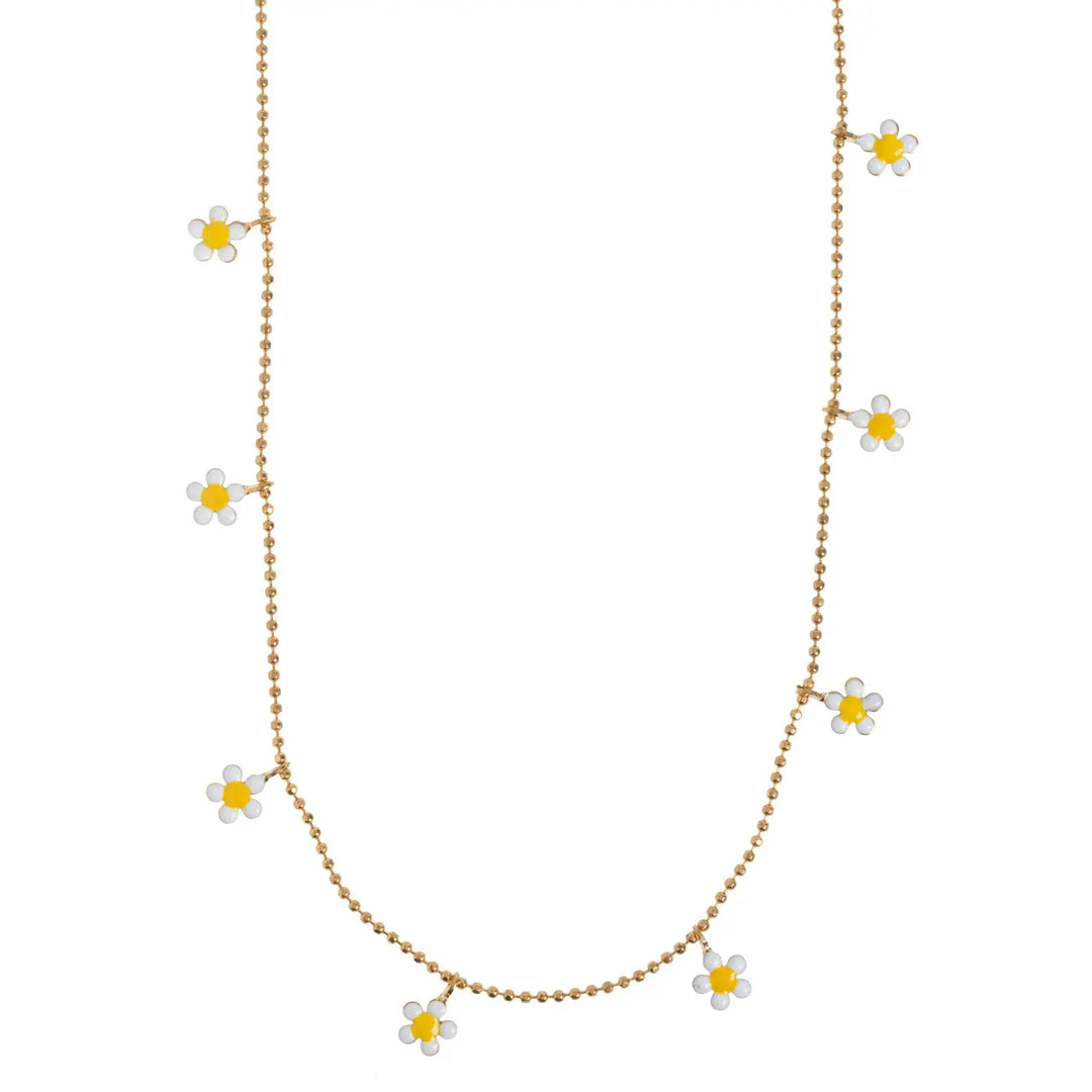 Ella - Daisy Flower Necklace