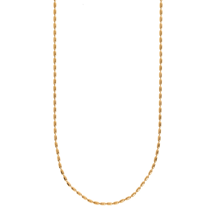 Braven - Collier à chaîne perlée en acier inoxydable
