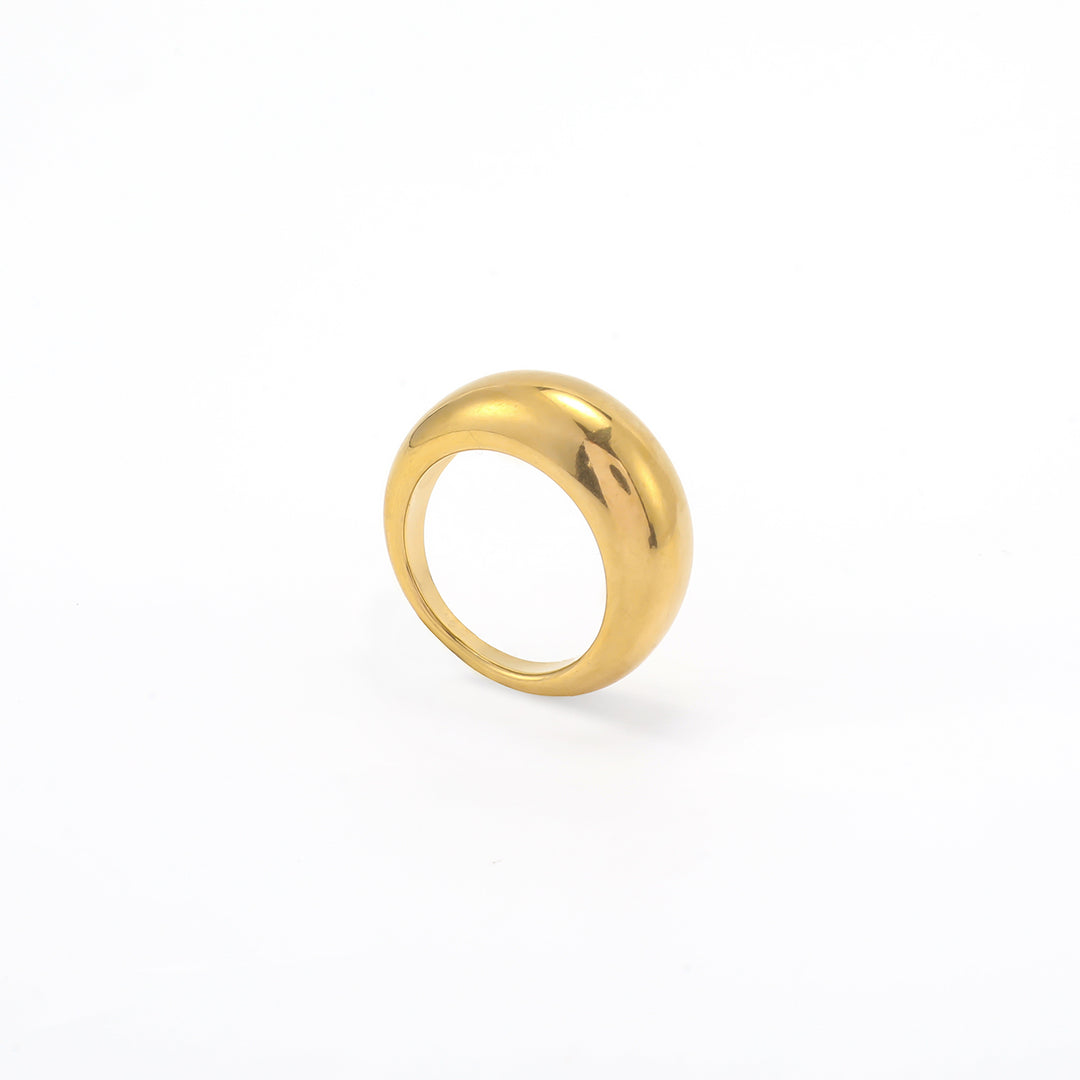 Andie - Dome Chunky Ring Stainless Steel
