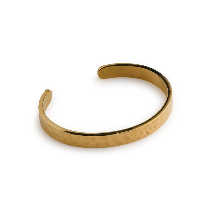 Kai - Geslagen Bangle Armband RVS