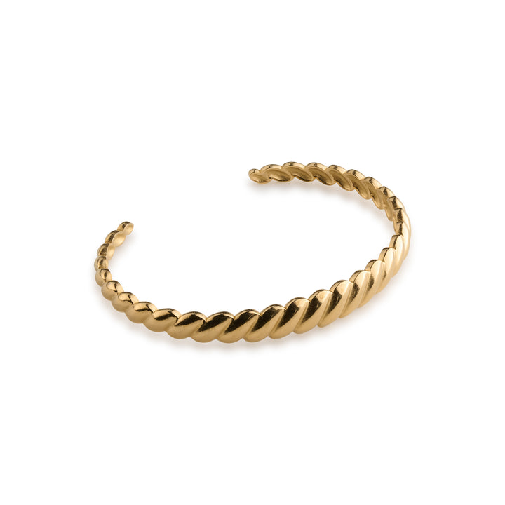 Isabel- Croissant Bangle Bracelet Stainless Steel