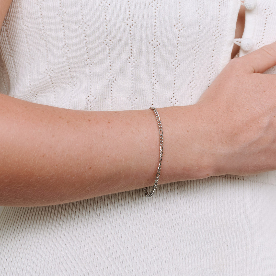 Hedda - Ketting Armband Roestvrij Staal