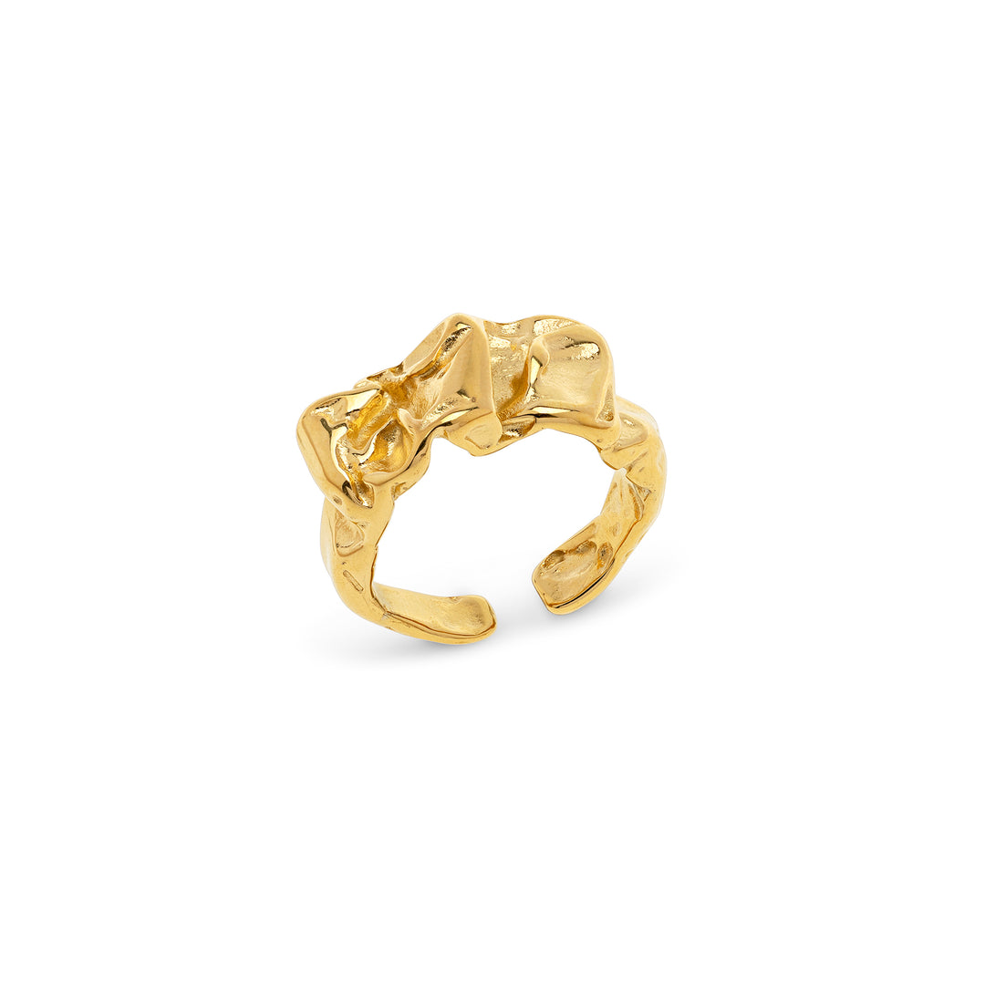 Siri - Chunky Statement Ring Roestvrij Staal