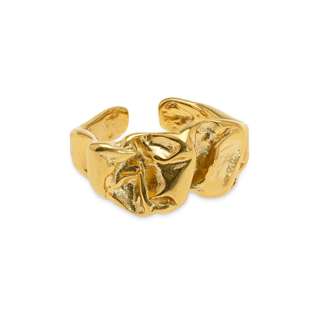 Siri - Chunky Statement Ring Roestvrij Staal