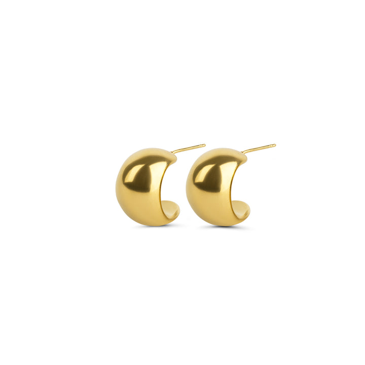 Selena - Chunky Stud Earrings Stainless Steel
