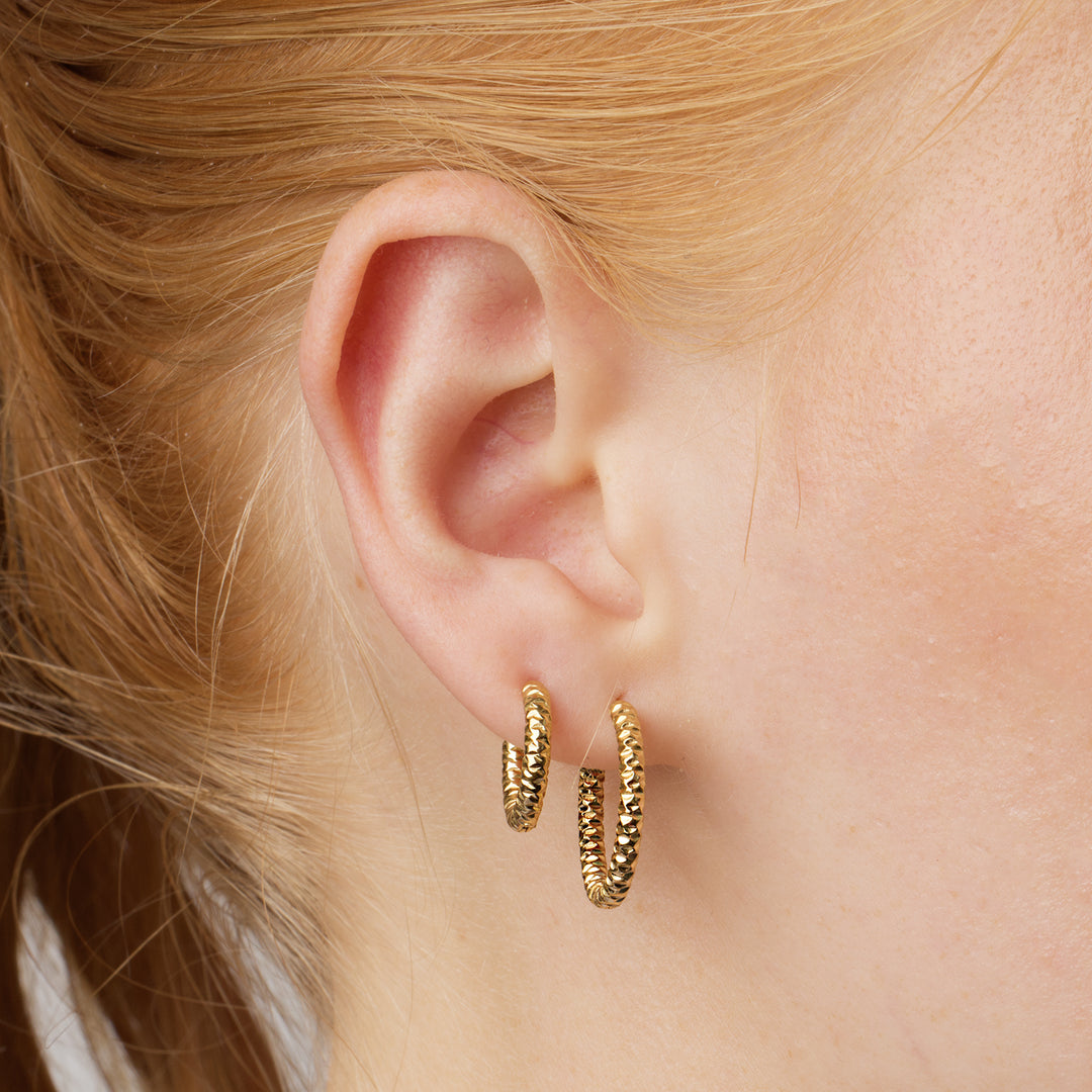 Torun - Hoop Earrings 16mm Stainless Steel