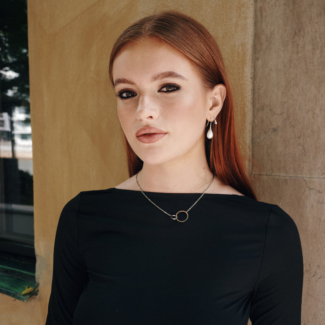 Ottilia - Druppel Oorbellen Roestvrij Staal