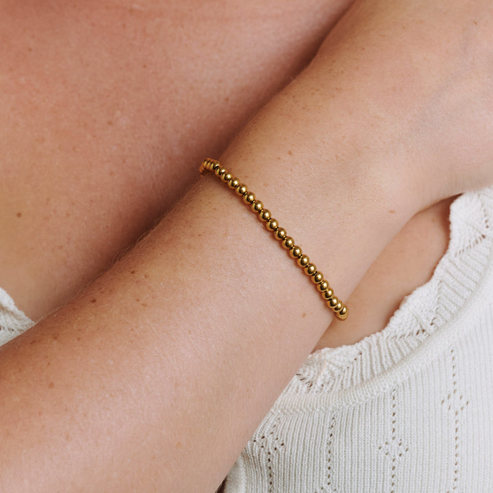 Majken - Ball Chain Armband Roestvrij Staal