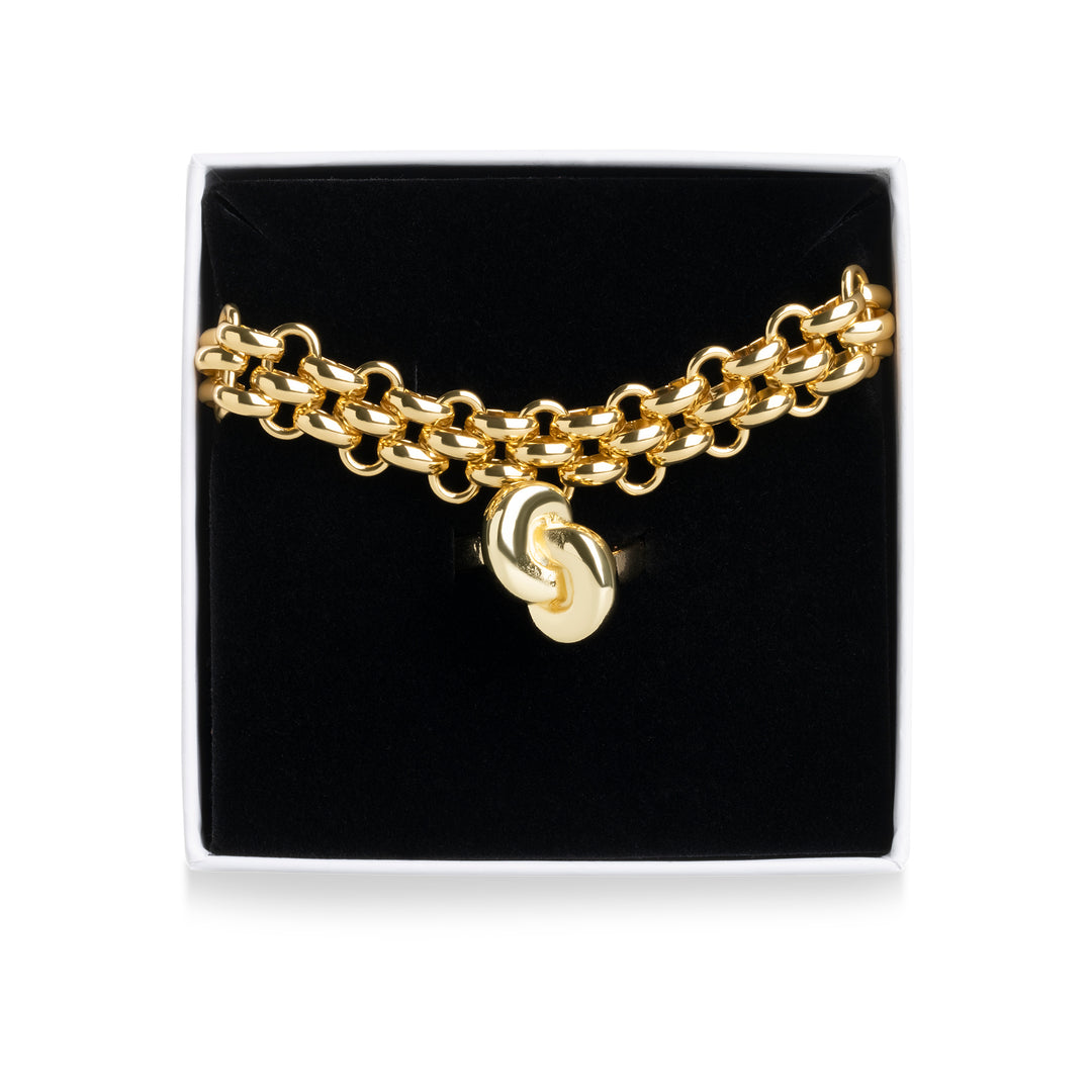 Armband- en ringenset van roestvrij staal