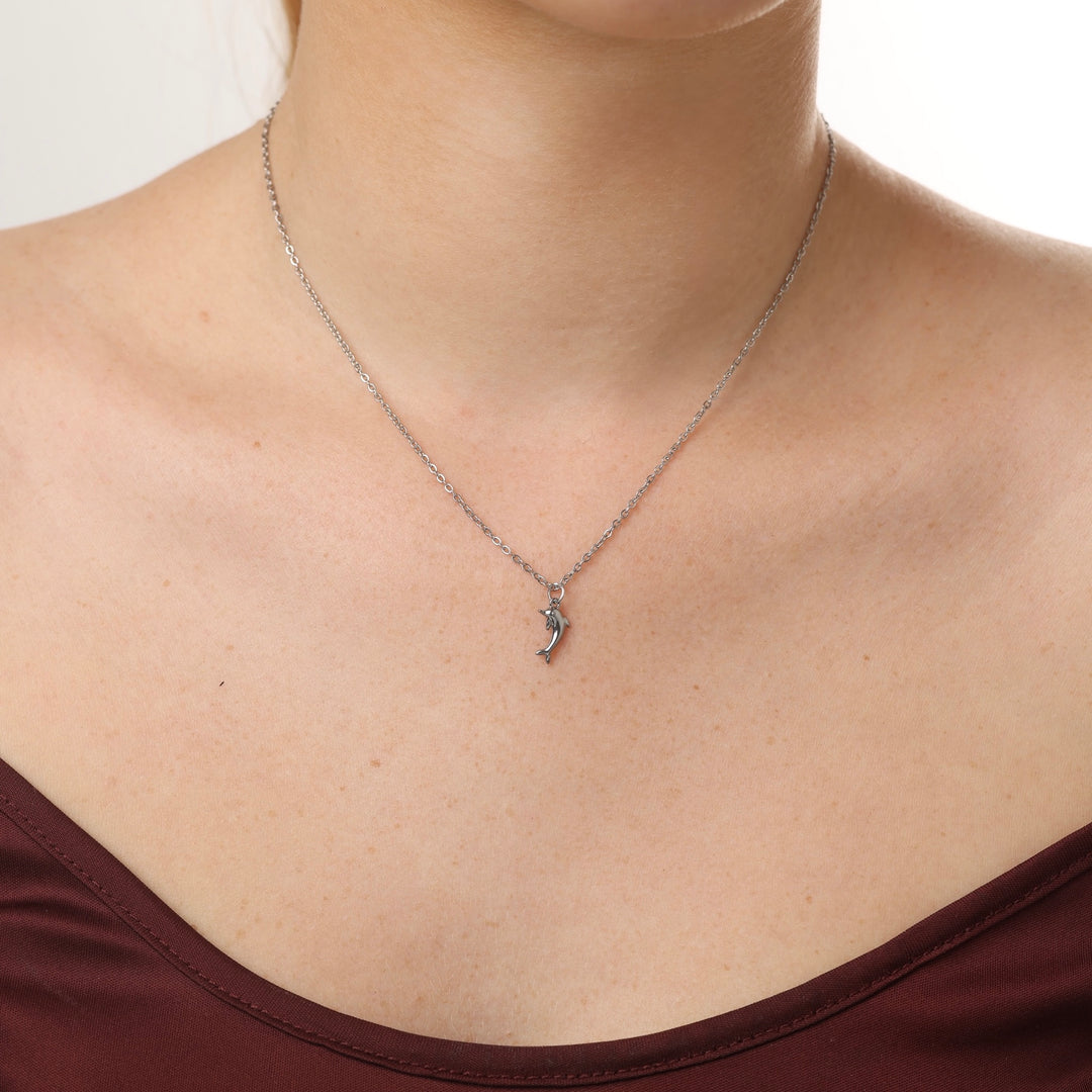Eilora - Dolfijn Ketting Roestvrij Staal