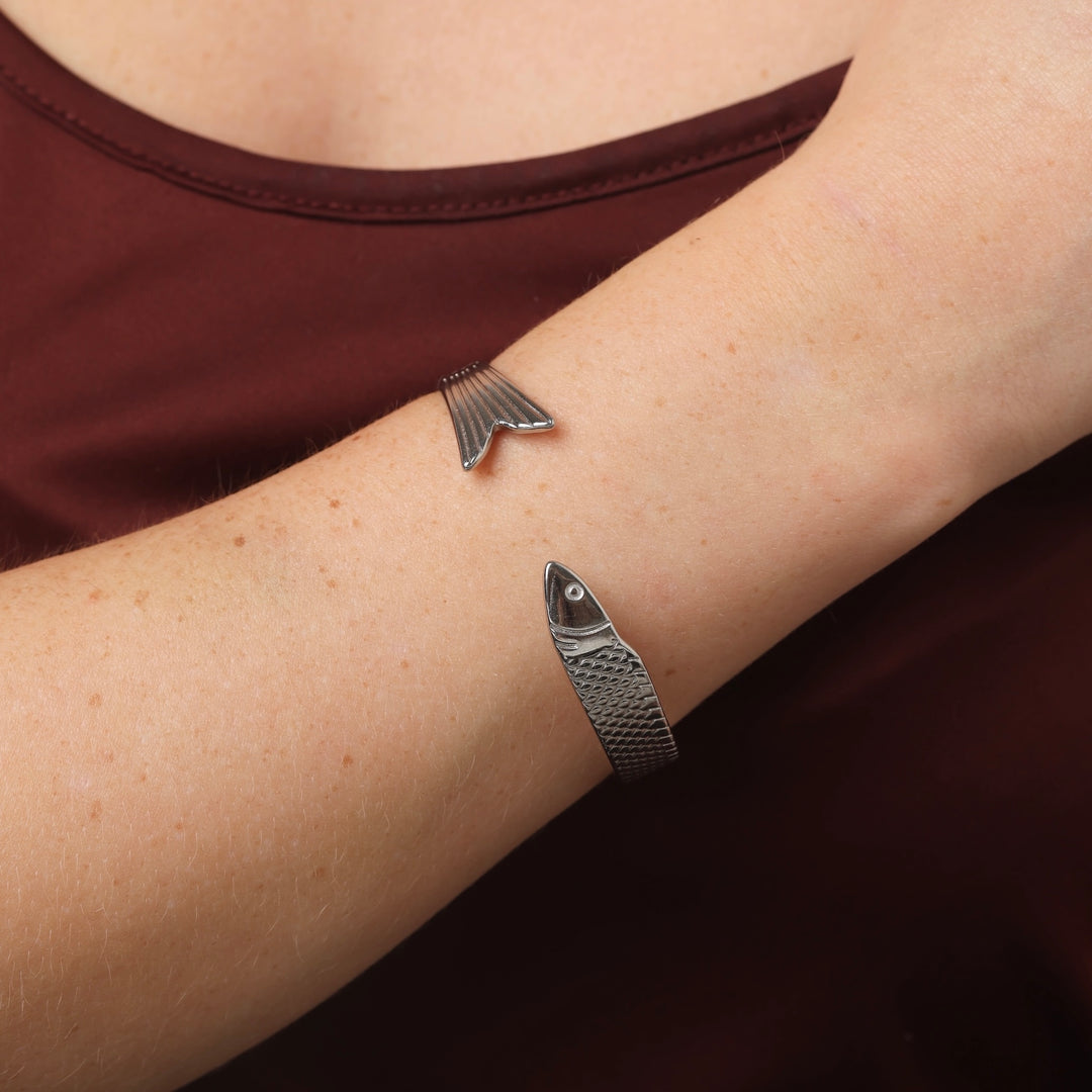 Erle - Visarmband van roestvrij staal