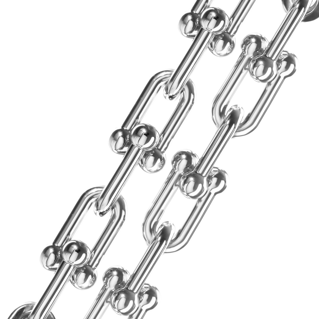 Betty - Ketting met Paperclip Schakel Roestvrij Staal