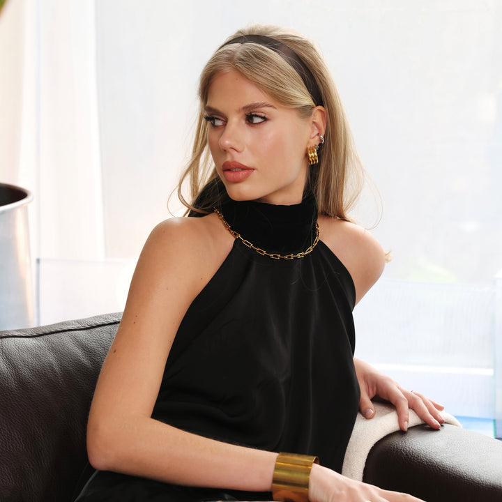 Betty - Ketting met Paperclip Schakel Roestvrij Staal