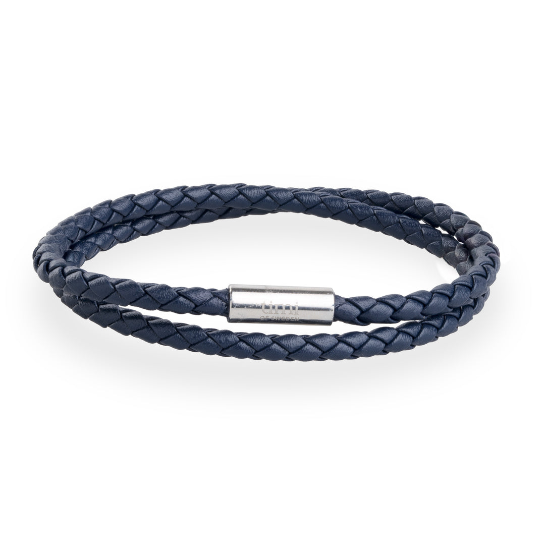 Kim - Bracelet en corde en acier inoxydable