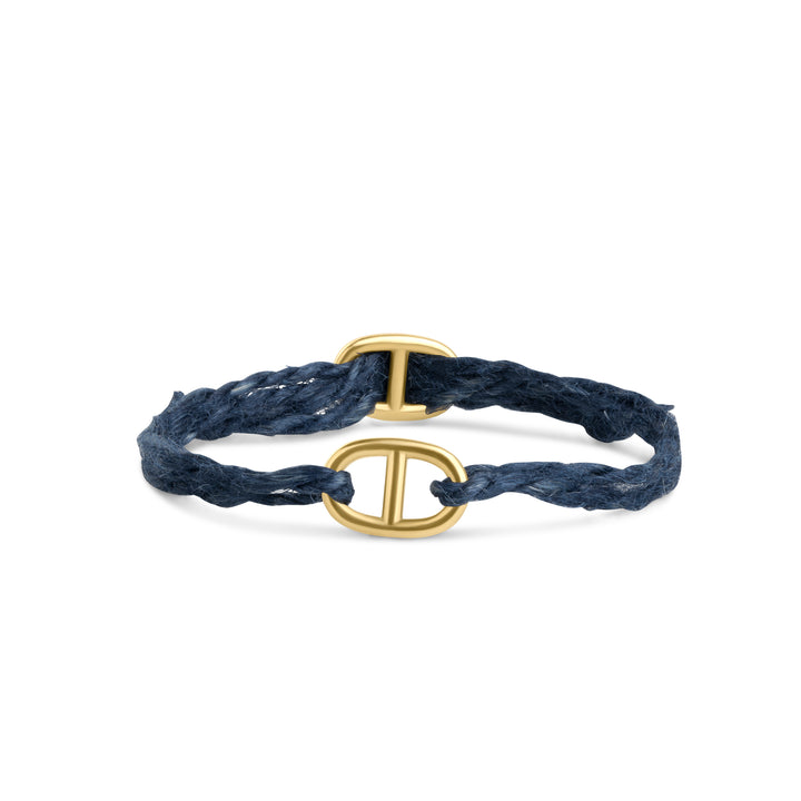 Alex - Bracelet en corde en acier inoxydable