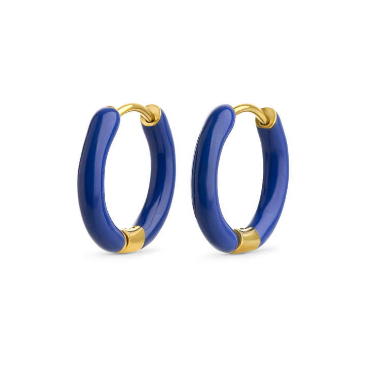 Kaja - Huggie Oorringen 17mm Roestvrij Staal