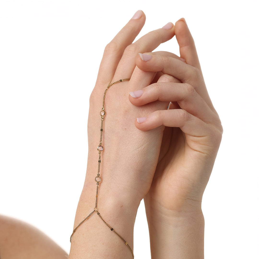 Ioana - Kristallen Armband Roestvrij Staal