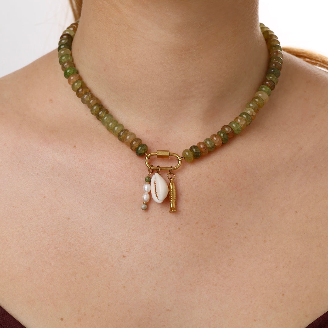 My - Ocean Kralenketting Roestvrij Staal