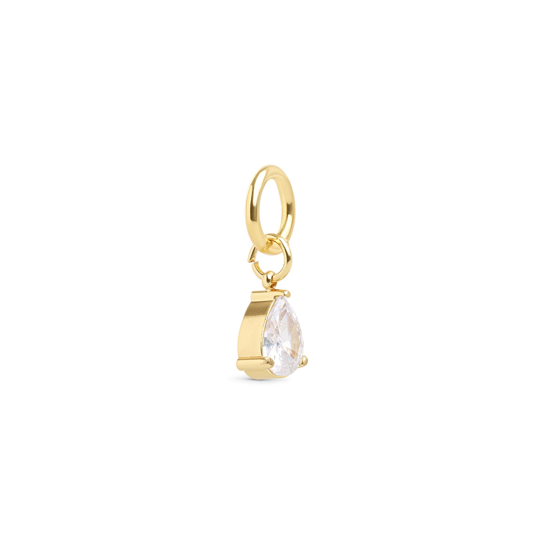 Wren - Crystal Charm Roestvrij Staal
