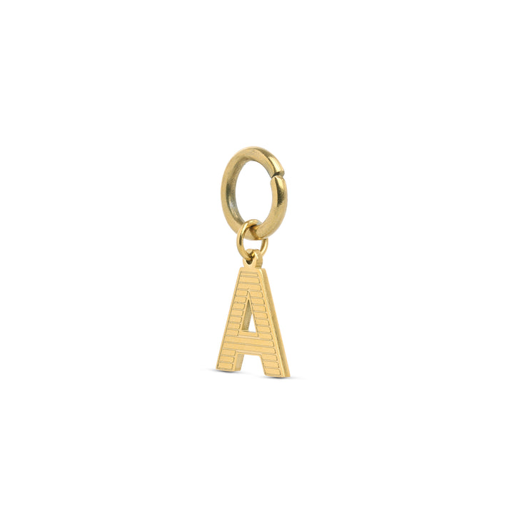 Sanya - Initital Charm Gold Stainless Steel