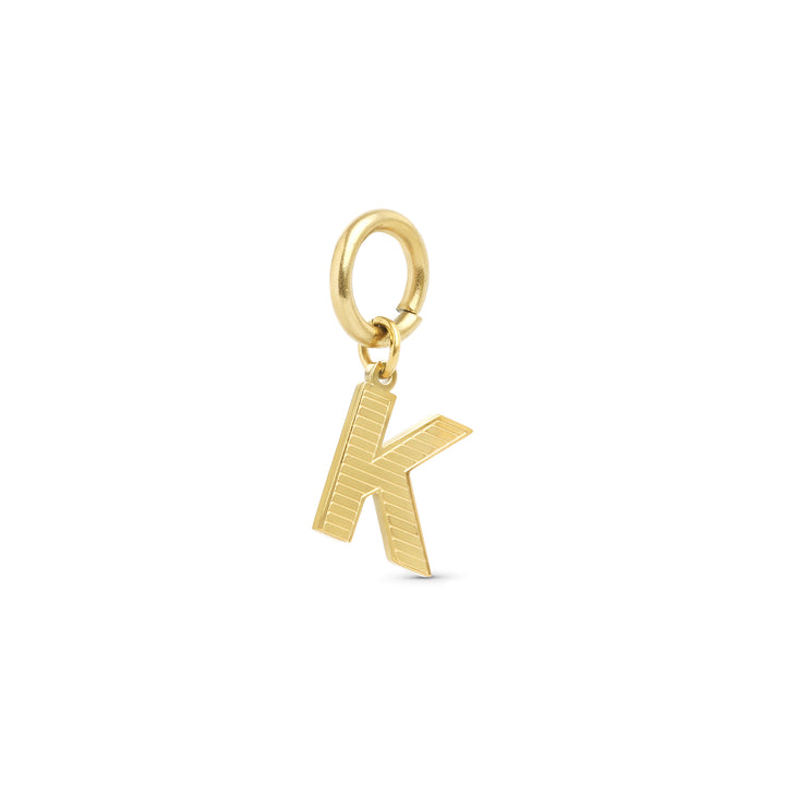 Sanya - Initital Charm Gold Stainless Steel