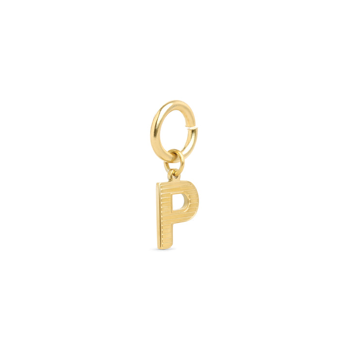 Sanya - Initital Charm Gold Stainless Steel