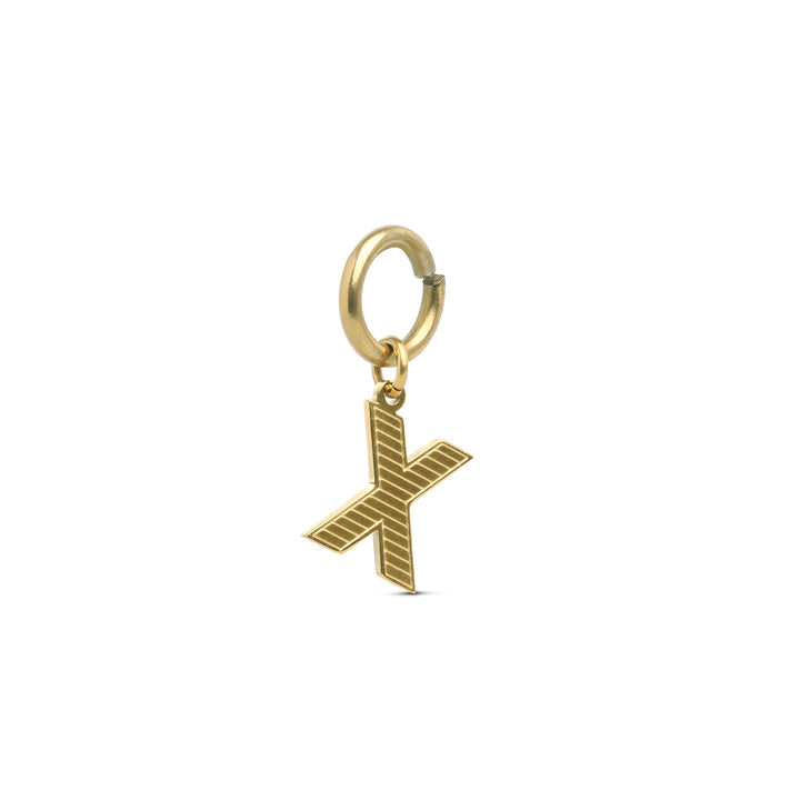 Sanya - Initital Charm Gold Stainless Steel