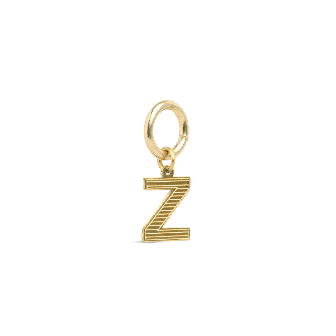 Sanya - Initital Charm Gold Stainless Steel