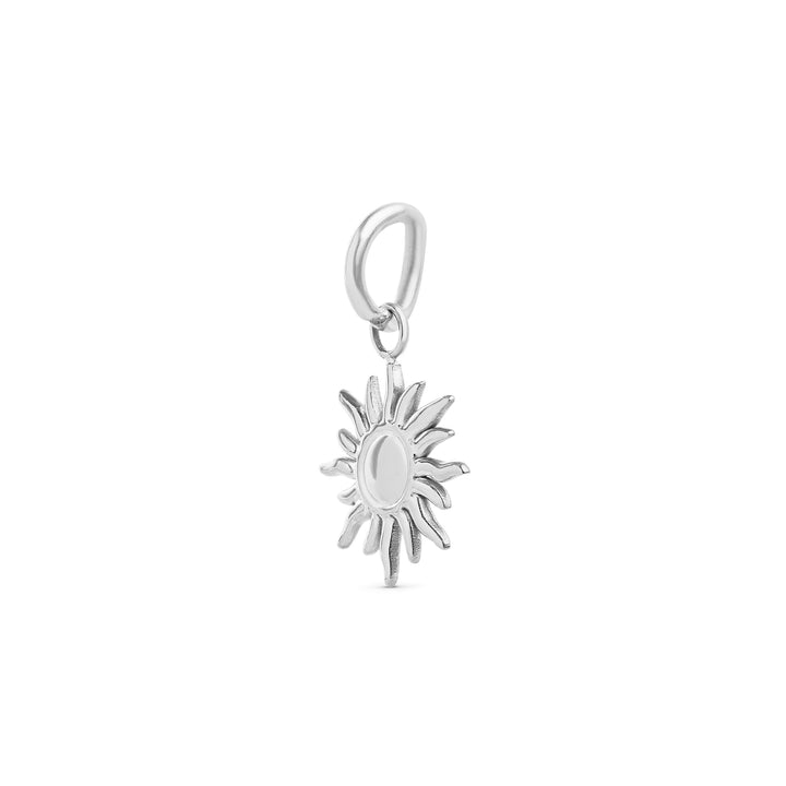 Sol - Sunburst Charm Stainless Steel