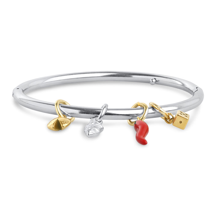 Peg - Bracelet jonc élégant en acier inoxydable