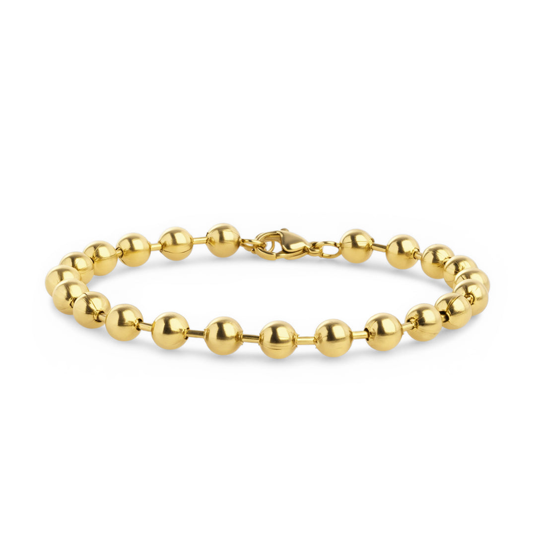 Billie - Metal Bead Bracelet Stainless Steel