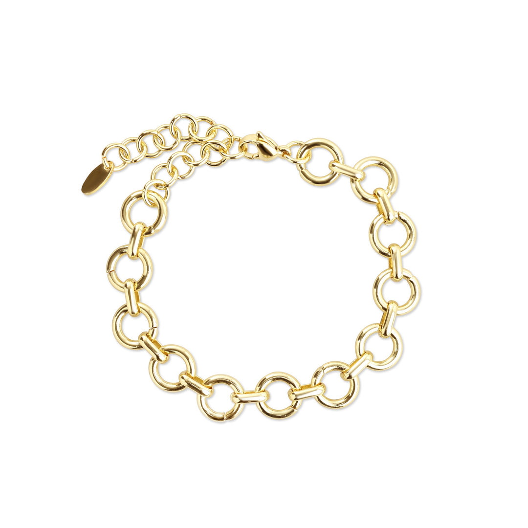 Lilo – bracelet à chaîne en acier inoxydable, or | Timi of Sweden