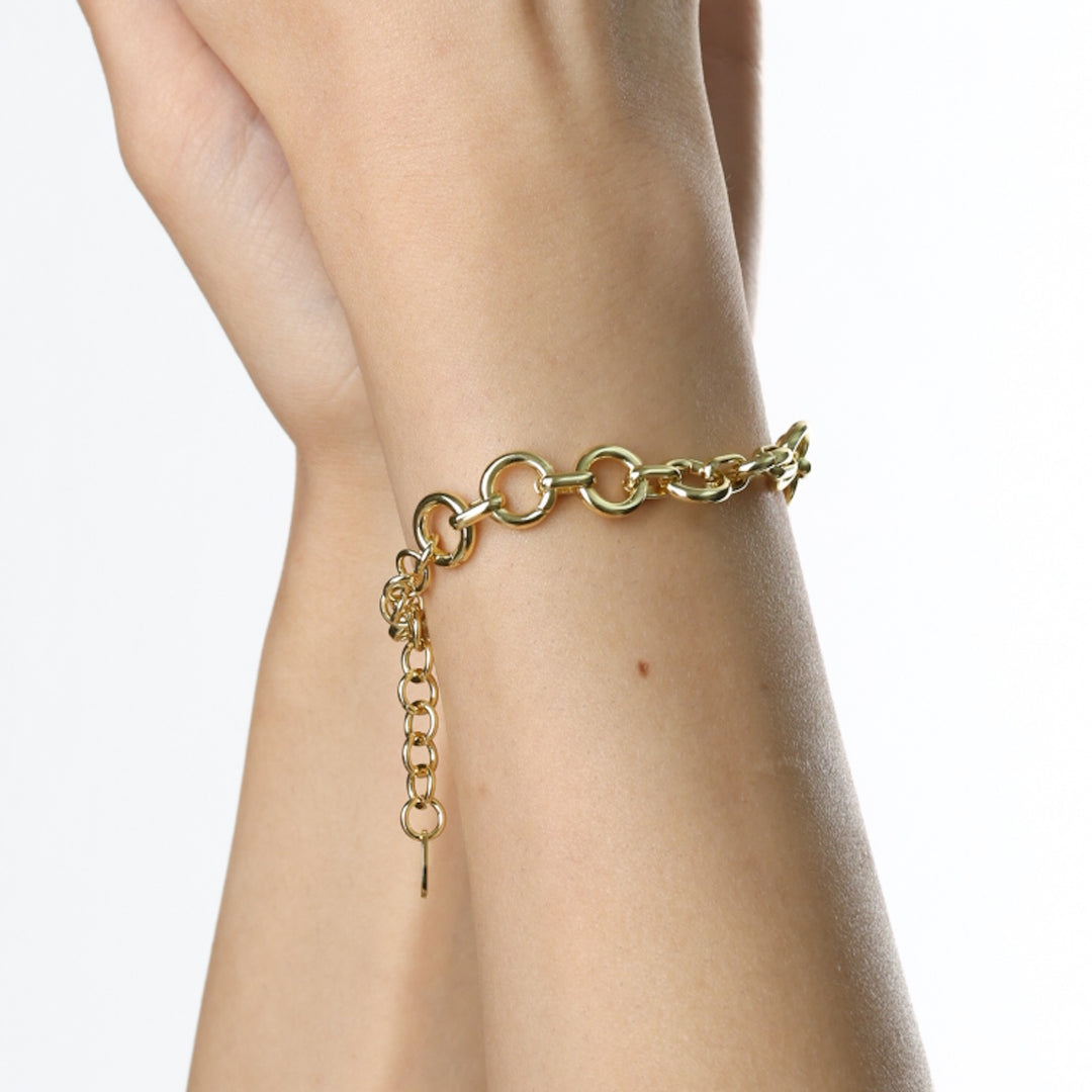 Lilo – bracelet à chaîne en acier inoxydable, or | Timi of Sweden