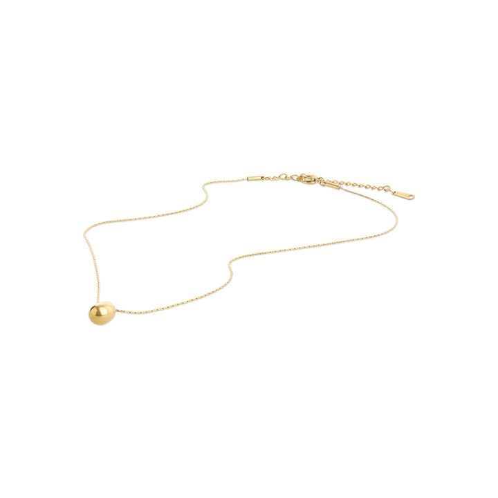Lemoni – collier goutte en acier inoxydable, or | Timi of Sweden