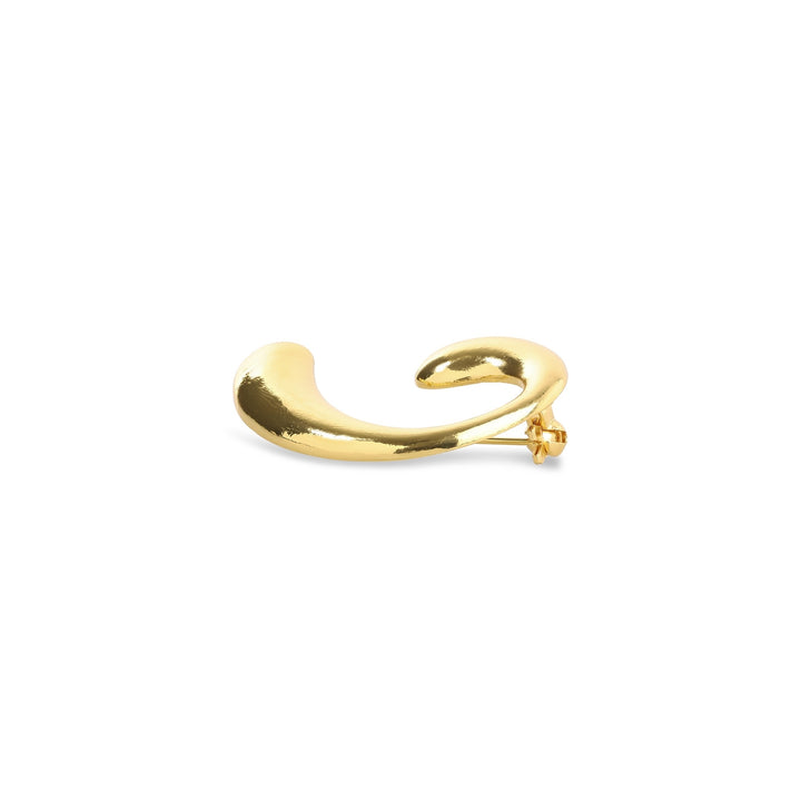 Novelia – sculpturale broche, goud | Timi of Sweden