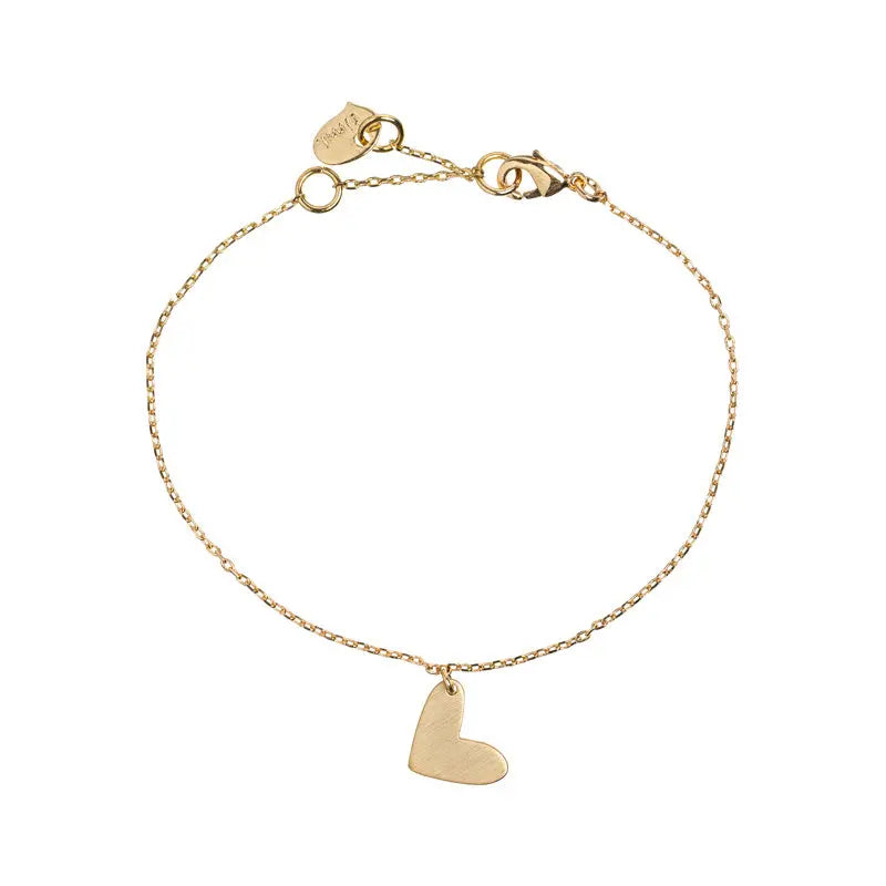 Heart Bracelet Gold