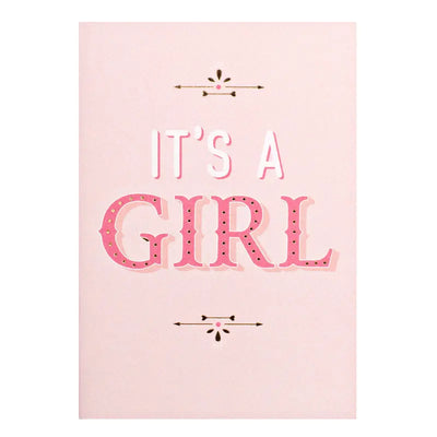 It’s a Girl Greeting Card