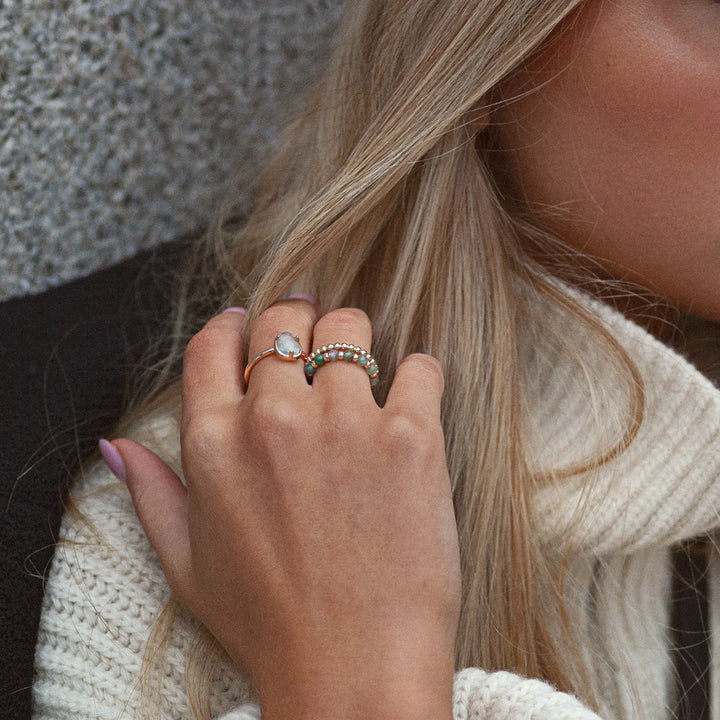 Minimalistic Bubble Ring Timi of Sweden