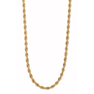 Thick Twisted Chain Necklace | Stainless Steel